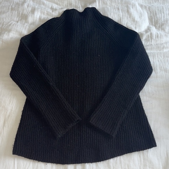 Black Madewell Mockneck Sweater - Picture 3 of 4